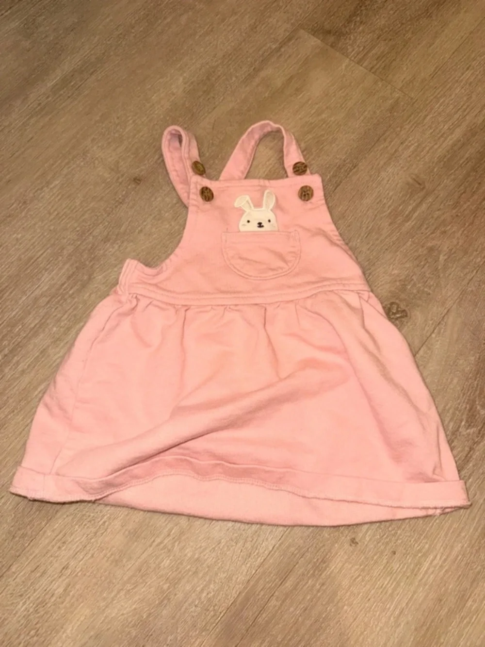 Carter's Pink Bunny Dress – 12M